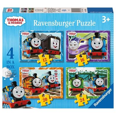 4 in 1 Kinder Puzzle Box | Ravensburger | Thomas & seine Freunde