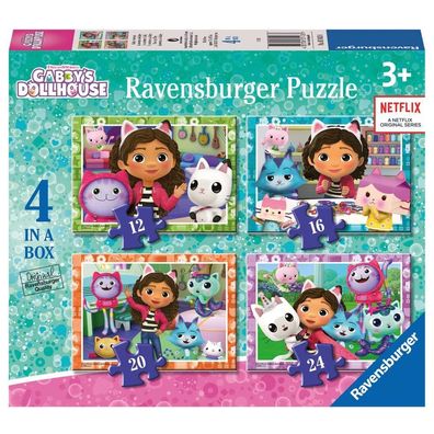 4 in 1 Kinder Puzzle Box | Ravensburger | Gabby´s Dollhouse
