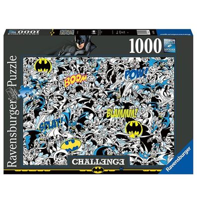 Challenge Puzzle 1000 Teile | DC Batman Justice League | Ravensburger