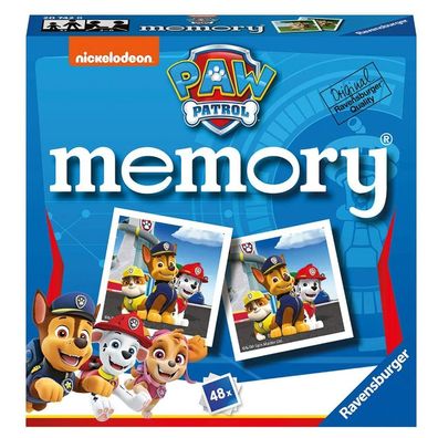 Mini Memory® | Paw Patrol | 48 Karten | Ravensburger | Legespiel
