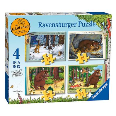 4 in 1 Puzzle Box | Der Grüffelo | Ravensburger | Kinder Puzzle