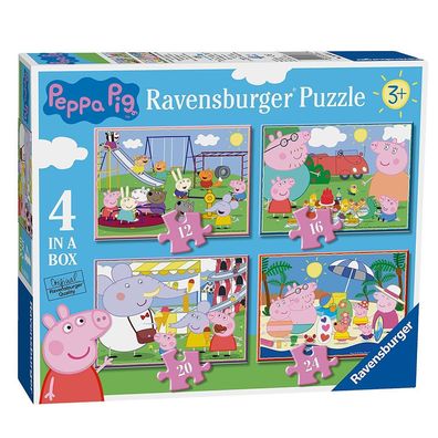 4 in 1 Kinder Puzzle | Peppa Wutz | Peppa Pig | Ravensburger