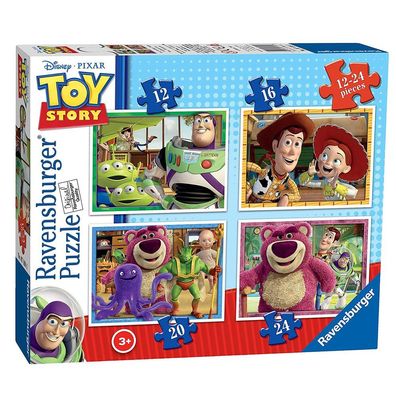 4 in 1 Puzzle Box | Toy Story | Ravensburger | Kinder Puzzle