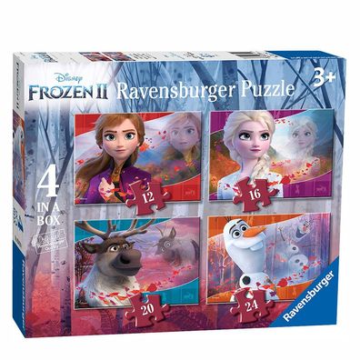 4 in 1 Kinder Puzzle Box | Disney Frozen II Eiskönigin | Ravensburger