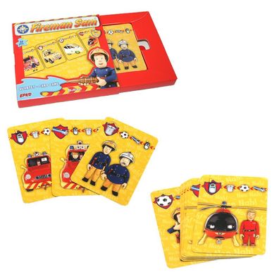Kinder Quartett Kartenspiel | Feuerwehrmann Sam | 32 Karten