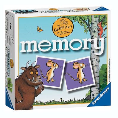 Mini Memory® Spiel | Der Grüffelo | 48 Bildkarten | Ravensburger