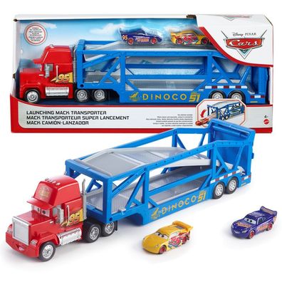 Dinoco Mack Truck | Auto Transporter & 2 Cast Fahrzeuge | Disney Pixar Cars