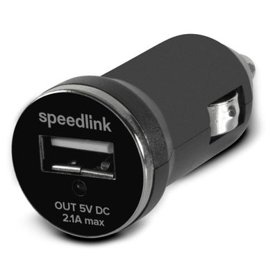 Speedlink KFZ Lader 2,1A USB Ladegerät 12V 24V Lade-Adapter für Handy iPhone etc