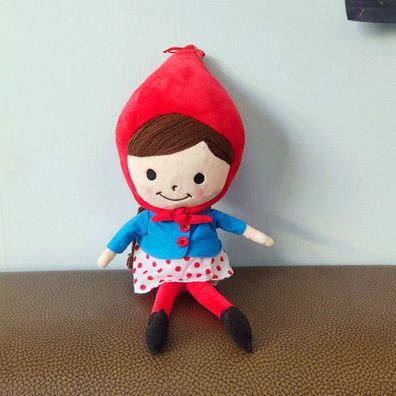 Ins Mädchen Plüschtier Little Red Riding Hood Plüsch Puppe Doll Kinder Geschenk 30cm