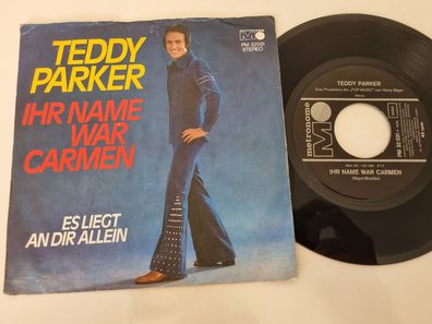 Teddy Parker - Ihr Name war Carmen 7'' Vinyl Germany