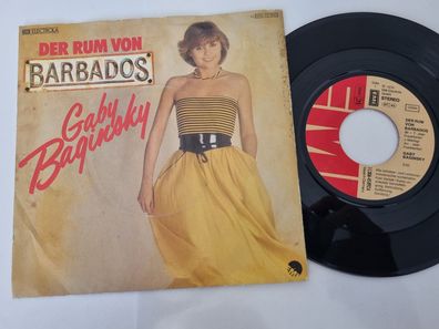Gaby Baginsky - Der Rum von Barbados 7'' Vinyl Germany