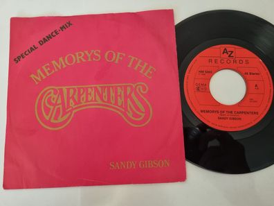 Sandy Gibson - Memorys of the Carpenters 7'' Vinyl Germany