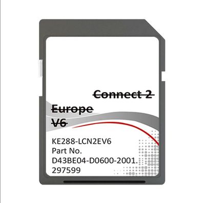 NISSAN LCN2 V6 2021/2022 Connect 2 Navigation sd card Europe