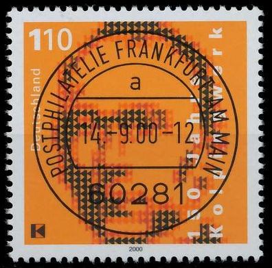 BRD BUND 2000 Nr 2135 zentrisch gestempelt X636FEA