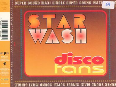 Maxi CD Cover Star Wash - Disco Fans