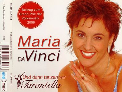 Maxi CD Cover Maria Da Vinci - Und dann Tanzen wir Tarantella