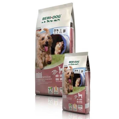 Bewi Dog Mini sensitive 12,5kg Trockenfutter für kleine Hunde