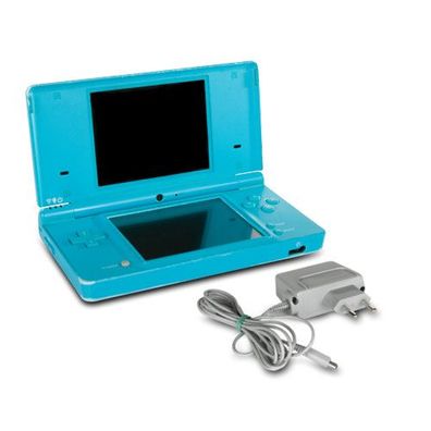 Nintendo DSi Konsole in Hellblau mit Ladekabel #80A