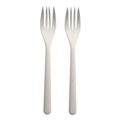 Papstar Gabeln Bio PP weiss Länge 185mm 50 Stück 96427