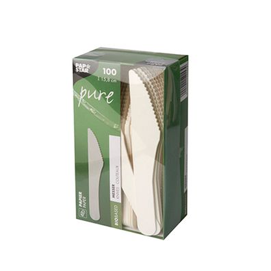 Papstar Messer Papier pure 15,8cm