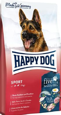 HAPPY DOG ¦ fit & vital - Sport - 14kg ? Trockenfutter