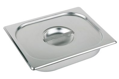 Assheuer und Pott Gastronomie Behälter Deckel aus Edelstahl mit Griff