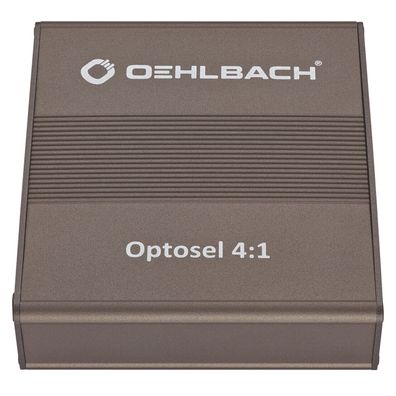 Markenware Optosel 4:1 Digital Optischer Umschalter inkl. Fernbedienung 96kHz