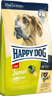 HAPPY DOG ¦ Junior Giant Lamb & Rice - 15kg ? Trockenfutter