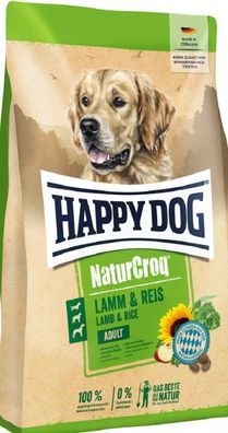 HAPPY DOG ?NaturCroq Lamm & Reis - 15kg ? Trockenfutter