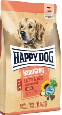 HAPPY DOG ?NaturCroq Lachs & Reis - 11kg ? Trockenfutter