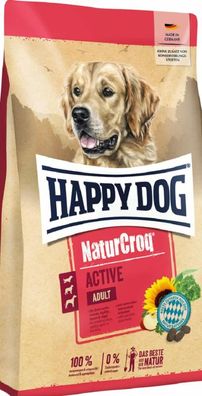 HAPPY DOG ?NaturCroq Active - 15kg ? Trockenfutter
