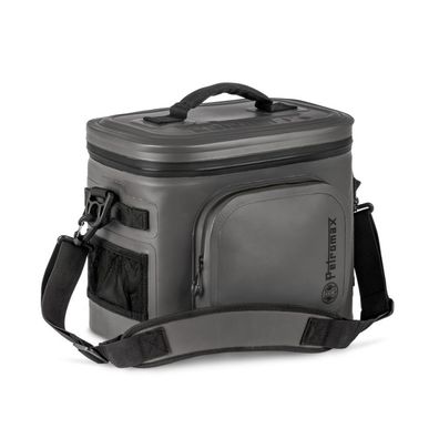 Petromax Kühltasche 8 Liter Dunkelgrau für Camping, Angeln und Picknick / Stromunabh