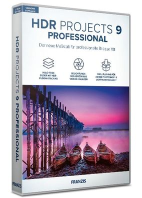 HDR Projects 9 Professional - Fotobearbeitung - Franzis - PC Download Version