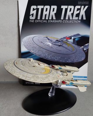 STAR TREK Official Starships I.S.S Enterprise-D Starship (Mirror Universe) Eaglemoss