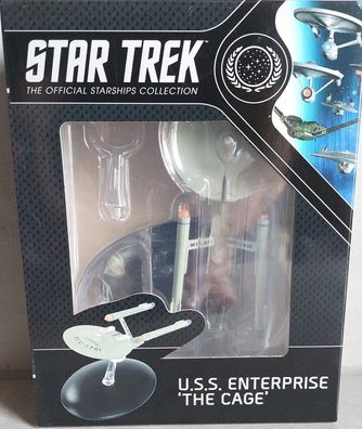 USS. Enterprise NCC-1701 "The Cage" Eaglemoss Star Trek Raumschiffsammlung NEU