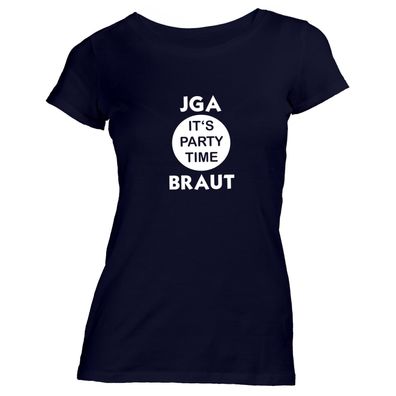 Damen T-Shirt Braut - It's Partytime