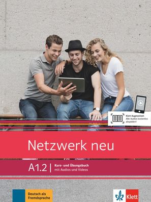 Netzwerk neu A1.2 Deutsch als Fremdsprache. Kurs- und Uebungsbuch m