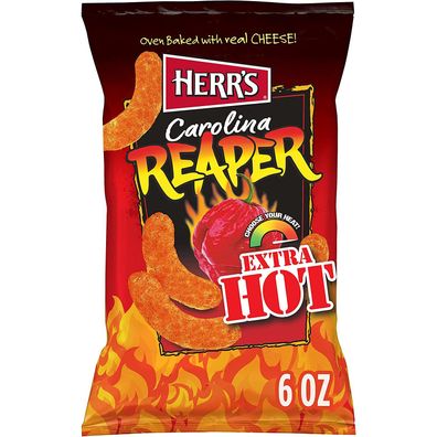 Herr´s Carolina Reaper Cheese Curls 170g