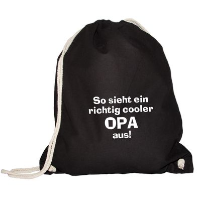 Turnbeutel so sieht ein richtig cooler Opa aus
