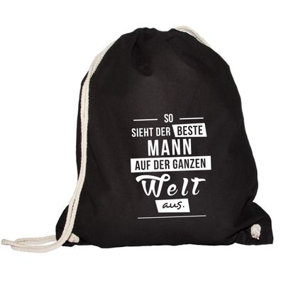 Turnbeutel so sieht der beste Mann auf der Welt aus