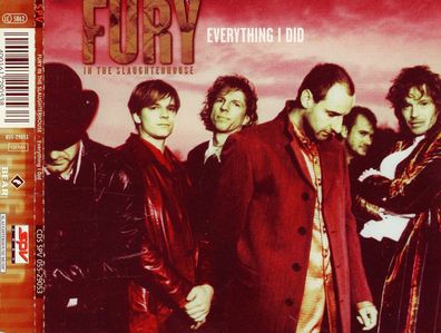 Maxi CD Cover Fury in the Slaughterhouse - Everything i did