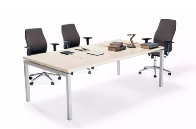 Weißer Konferenztisch Luxus Büromöbel Besprechungstische Holzmöbel