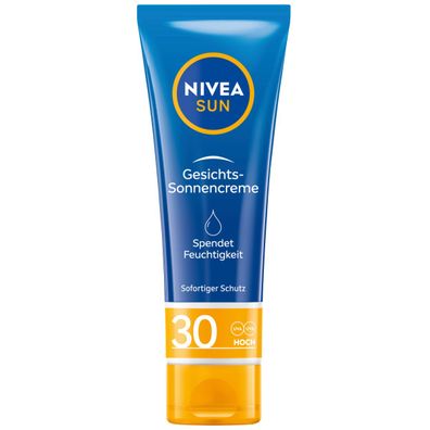 Nivea Sun Gesichtssonnencreme sofortiger Schutz und Pflege LSF 30 50ml