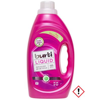 Burti Liquid Feinwaschmittel flüssig mit Faser Schutz 1450 ml