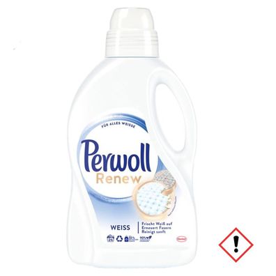 Perwoll Renew Repair Weiss und Faser Flüssigwaschmittel 1440ml
