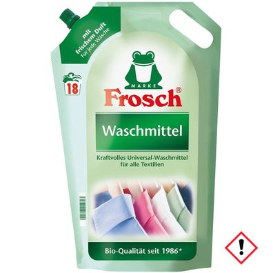 Frosch Vollwaschmittel flüssig Wiederverschließbar 24 WL 1800 ml