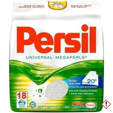 Persil Universal Megaperls Vollwaschmittel 18 Waschladungen 1332g