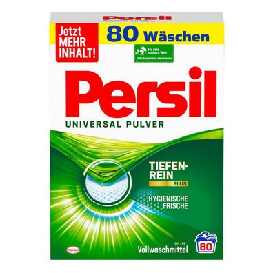 Persil Universal Pulver Vollwaschmittel Tiefen Rein 80WL 5200g
