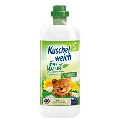 Kuschelweich Gänseblümchen und Löwenzahn Weichspüler vegan 40WL