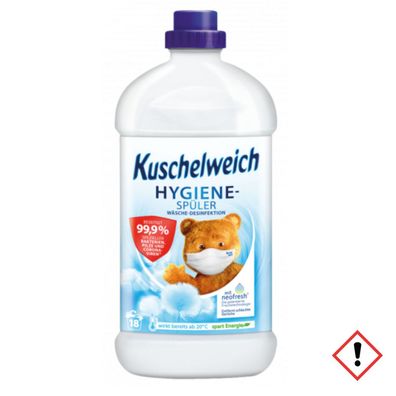 Kuschelweich Hygienespüler Wäsche Desinfektion mit neofresh 18WL
